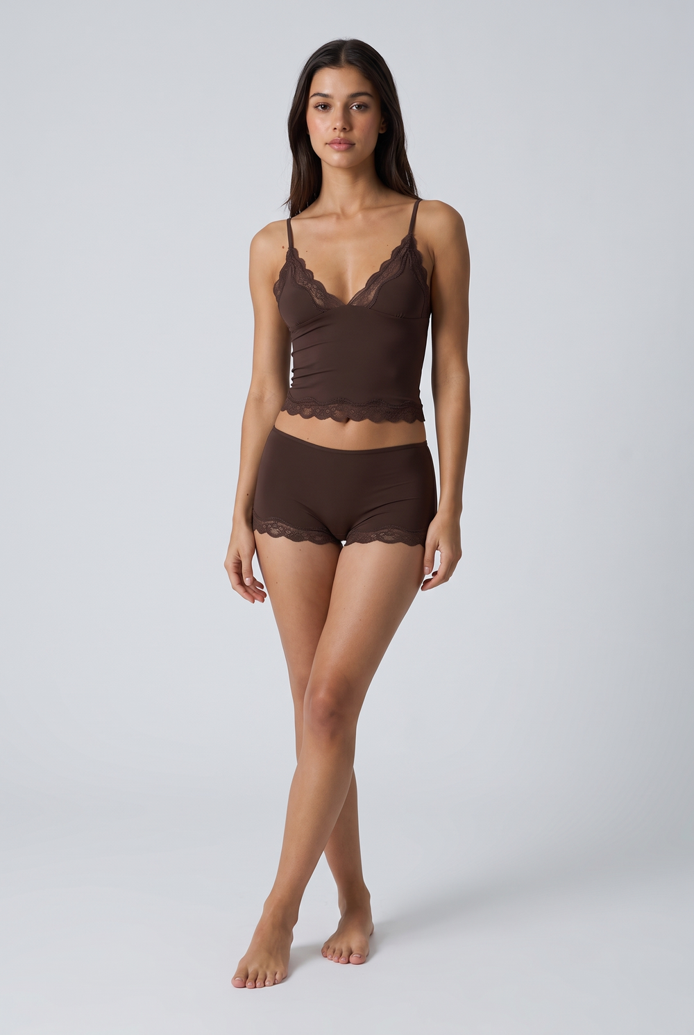 Conjunto de Encaje Noches Suaves