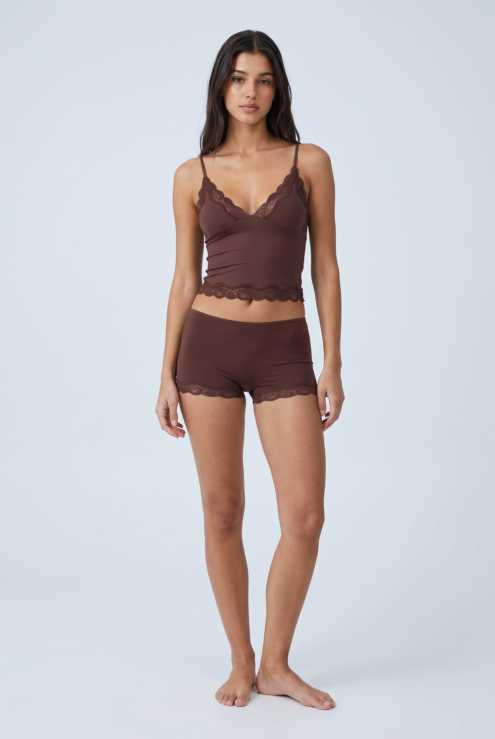 Conjunto de Encaje Noches Suaves