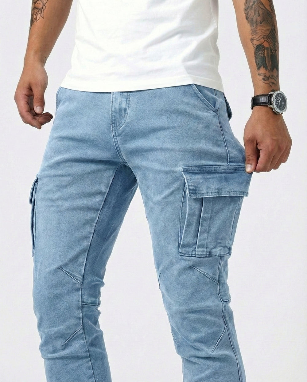 LEON - PANTALONES CARGO
