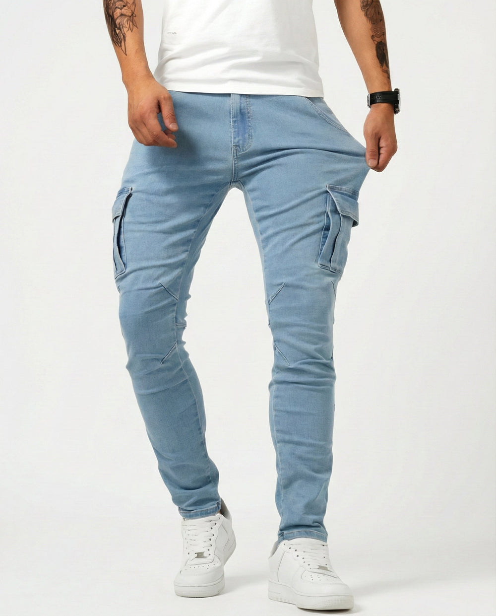 LEON - PANTALONES CARGO