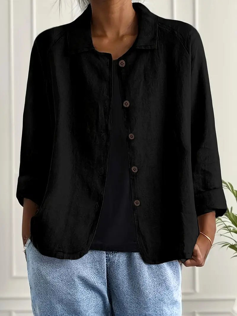 YSOLDE - BLUSA DE MANGA LARGA