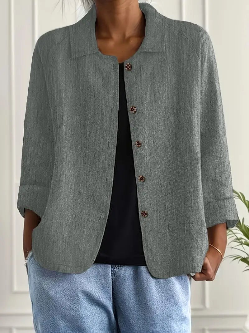 AMABILIA - BLUSA DE MANGA LARGA