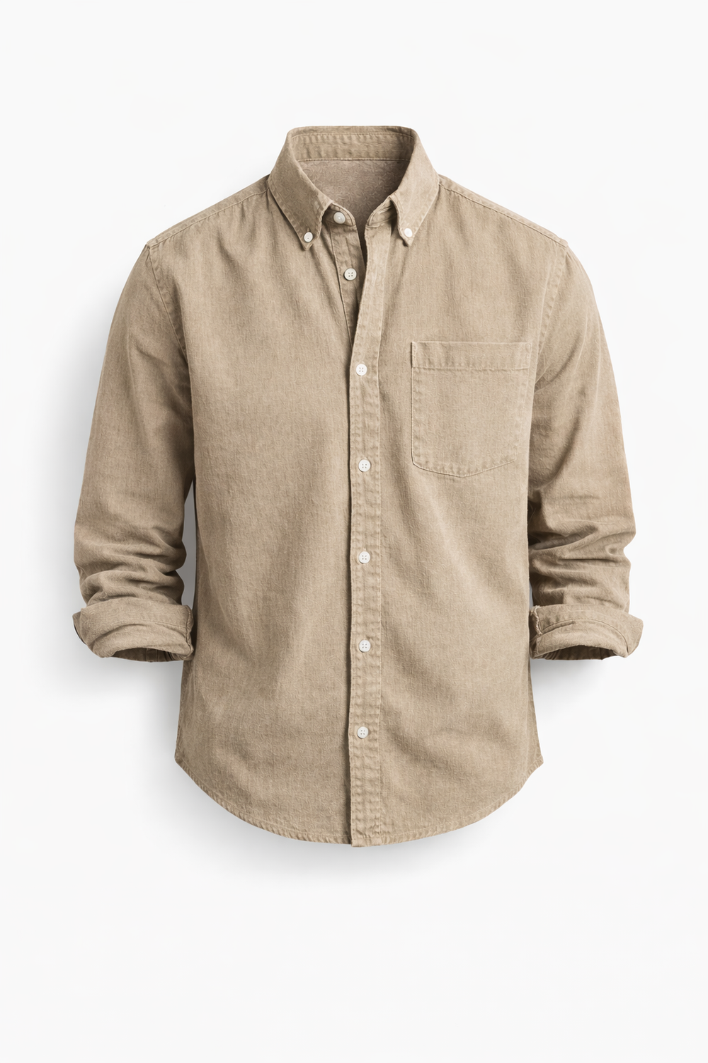 CARLOS - CAMISA INFORMAL DE ALGODÓN